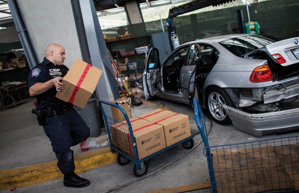 Port of entry in San Ysidro, California