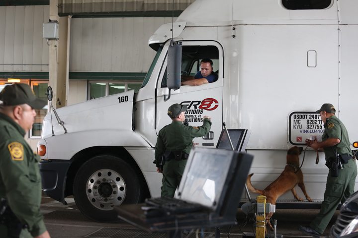 Border Patrol checkpoint