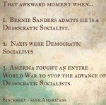 The meme that state Representative Jason Villalba said was not about comparing Bernie Sanders to Nazis.