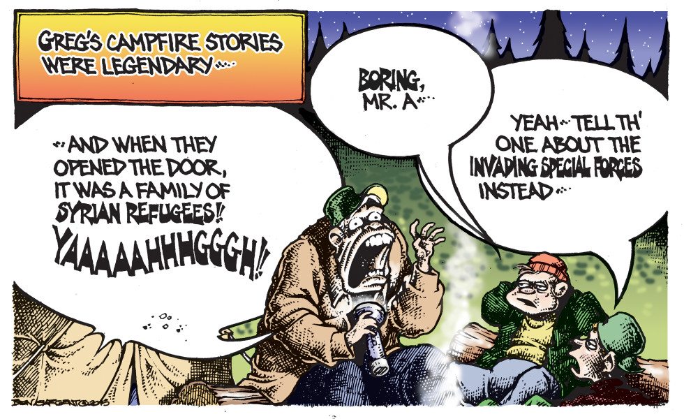 Ben Sargent's Loon Star State cartoon.