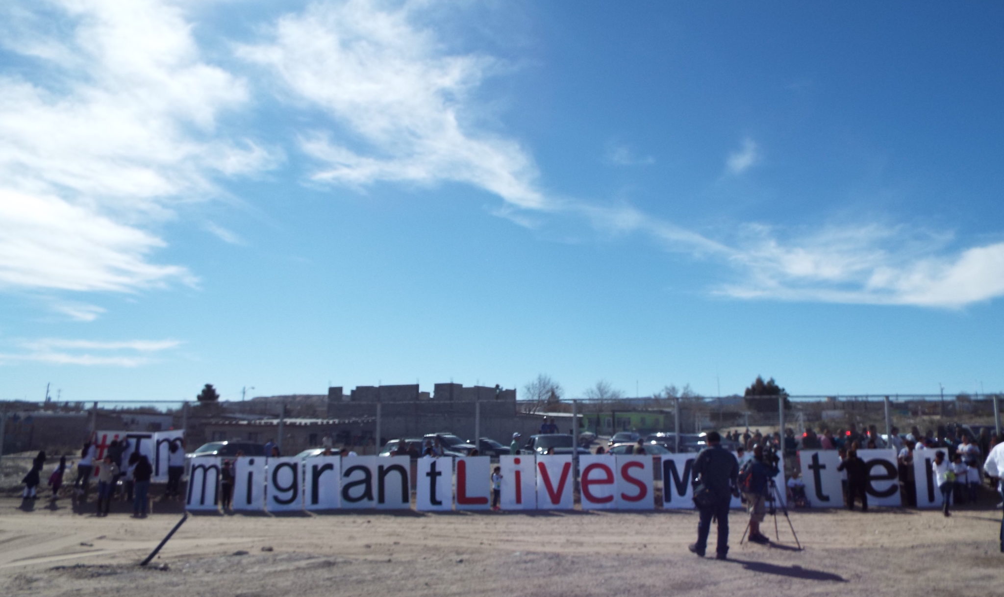 Border activists gathered in advance of Pope Francis' Papal Mass in Juarez to speak out against the abuse and exploitation of immigrants in the United States.