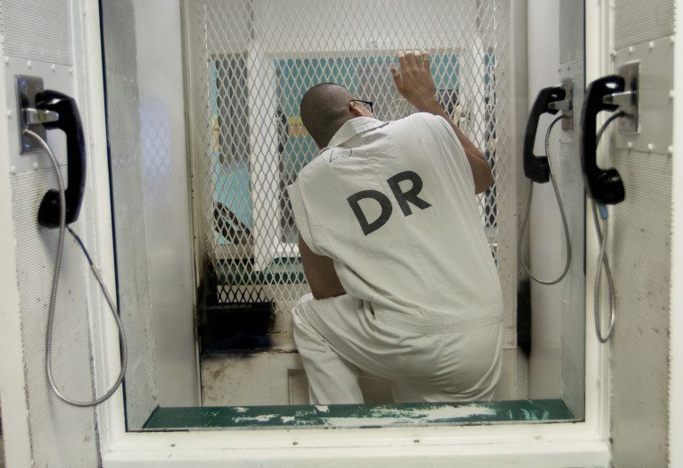 An inmate — not Butler's client, Marvin — on Texas' death row.