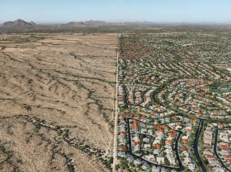 Edward Burtynsky Salt River Pima-Maricopa Indian Reservation