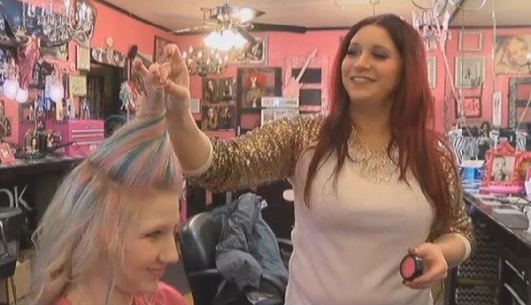"Unicorn hair" is a style that even East Texas hairdressers can manage, reports KTRE.