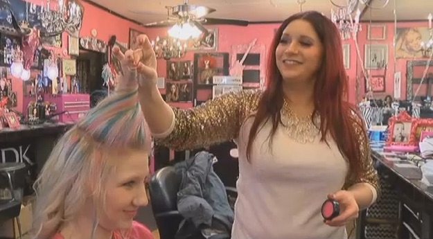 "Unicorn hair" is a style that even East Texas hairdressers can manage, reports KTRE. strangest state