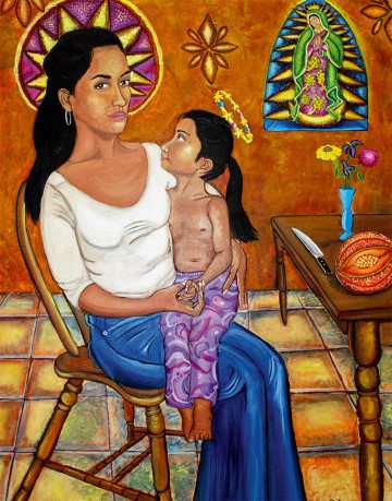 Celeste De Luna's 2008 "Corazón de melón."