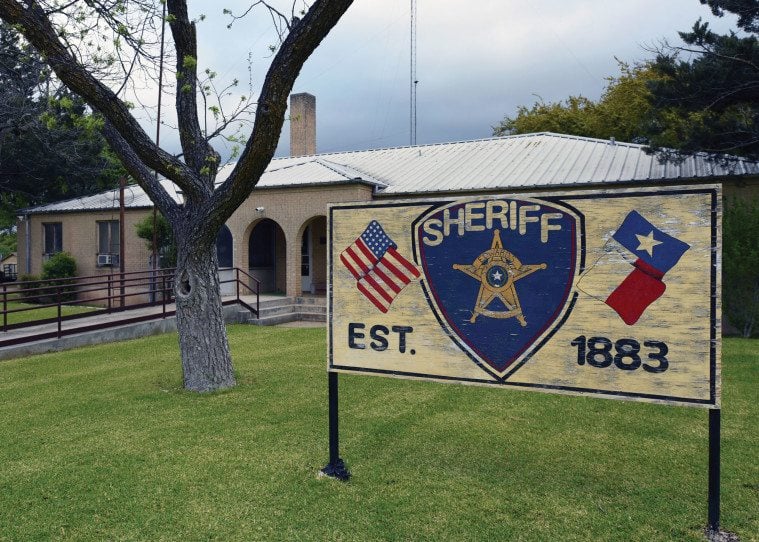 The Edwards County Sheriff's Office in Rockspring.