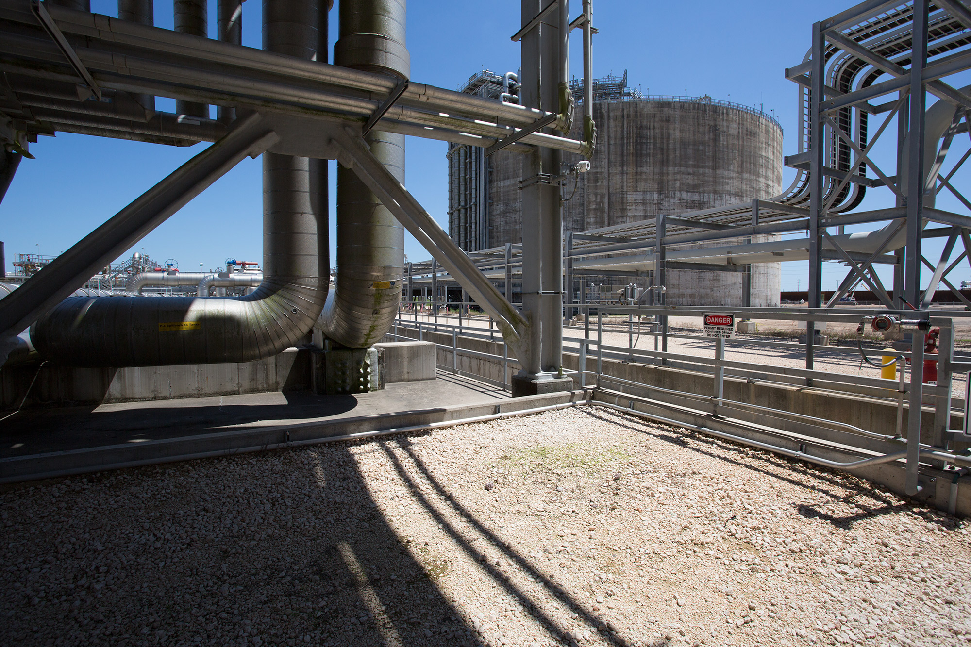 Freeport LNG plant in Quintana.