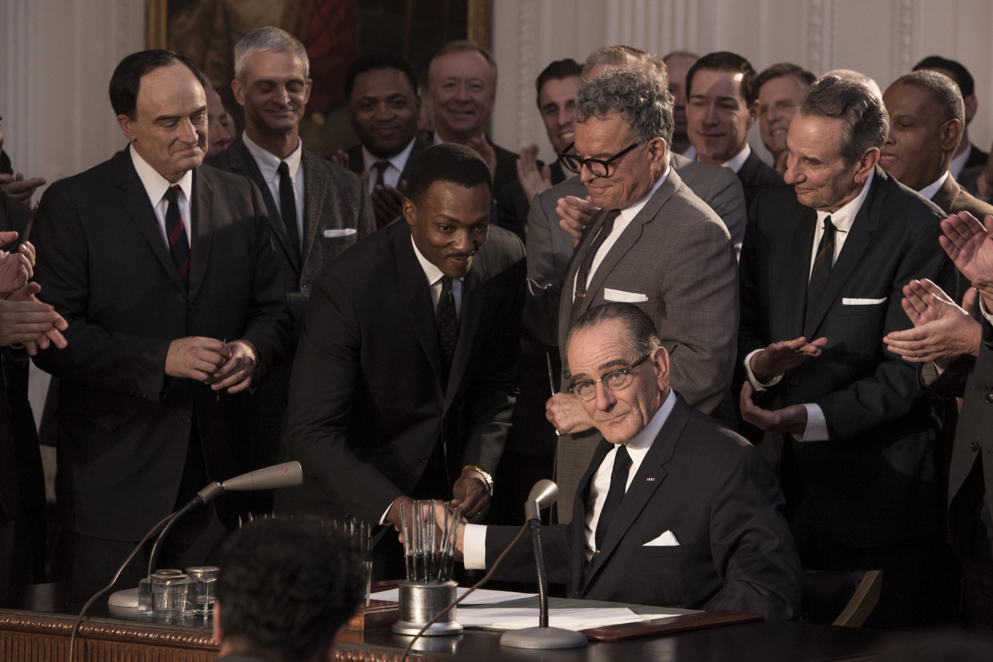 In All the Way, Bryan Cranston delivers a kinder, gentler Lyndon B. Johnson.