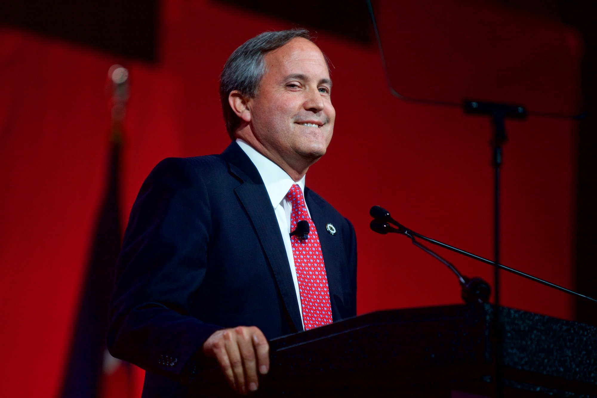 Attorney General Ken Paxton at the 2016 Texas GOP Convention.