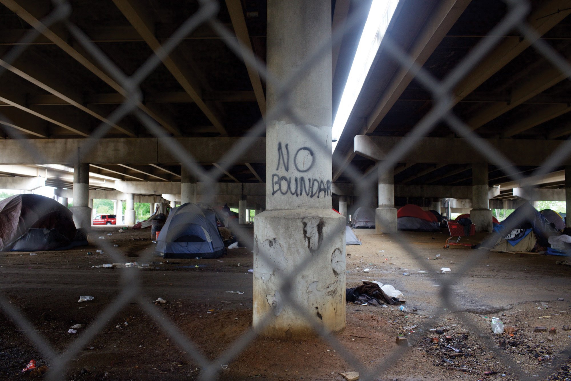 August 2016 feature tent city dallas homelessness