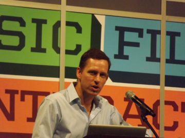 Peter Thiel, the billionaire who backed the lawsuit that brought down Gawker, speaks at SXSW in 2013.
