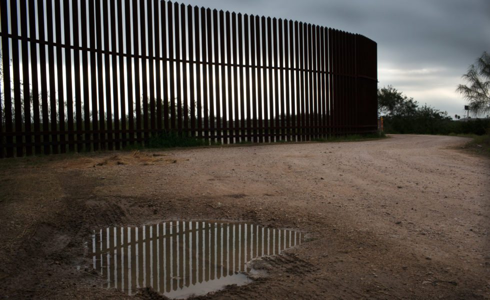 Border fence in the Rio Grande Valley.