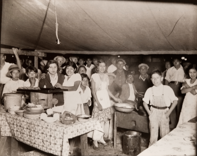 San Antonio chili queens stand 1930