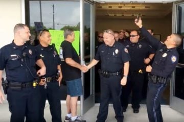 Santa Fe, Texas, police officers