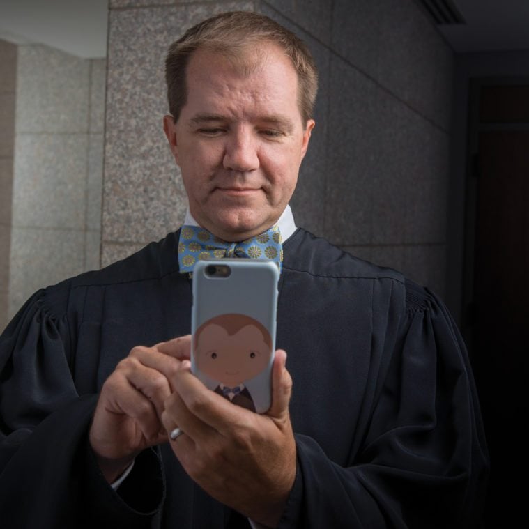 Texas Supreme Court Justice Don Willett, social media's tweetingest judge.