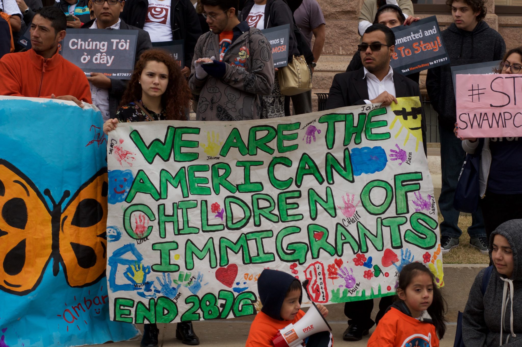 Capitol, activists