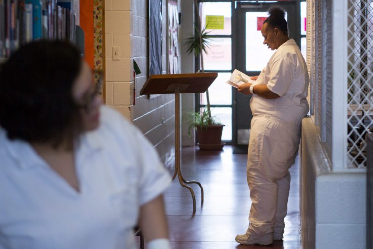 Inmates of the Mountain View Unit women’s prison in Gatesville.