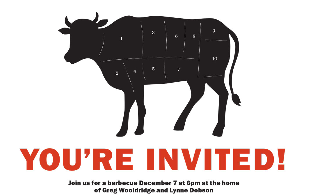 You're Invited! December 7, 2017 Barbecue