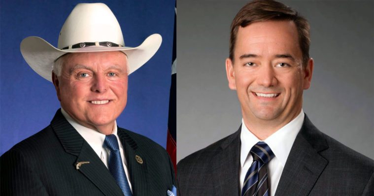 Sid Miller and Trey Blocker