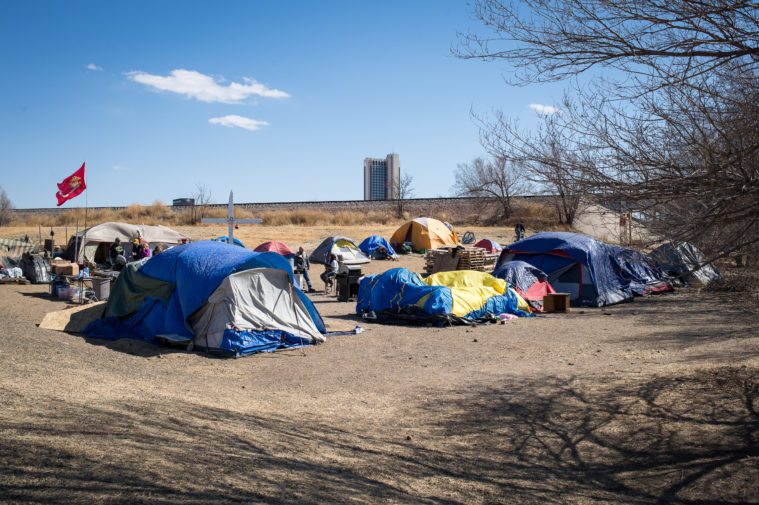 Christ Church Camp of New Beginnings, known as Tent City by some in Amarillo.
