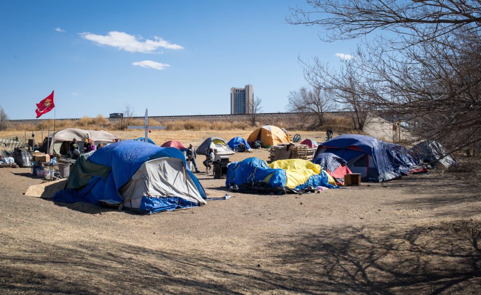 Christ Church Camp of New Beginnings, known as Tent City by some in Amarillo.