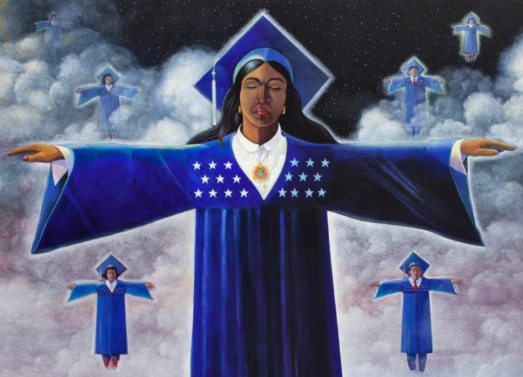 The floating Mexican-American students in Jose Esquivel's