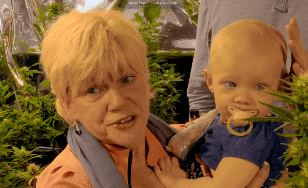 The parents of 1-year-old Sophie initially treated her brain tumor with only cannabis. But when the tumor grew between checkups, they started her on chemo.
