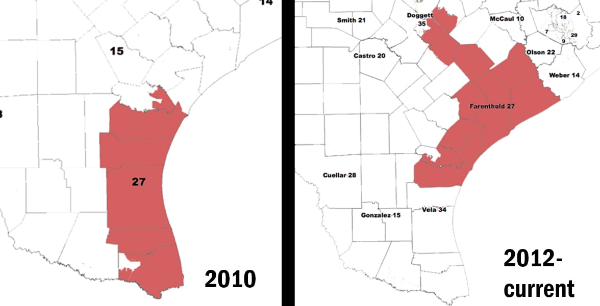 blake farenthold, gerrymander