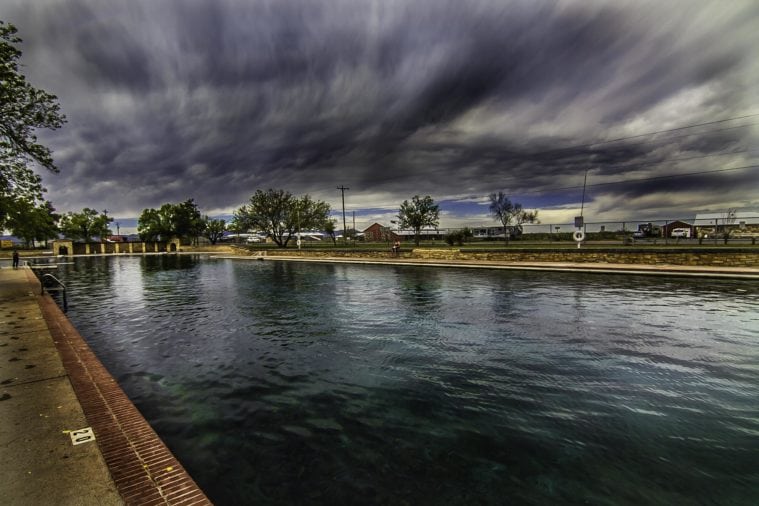 San Solomon Springs at Balmorhea State Park.