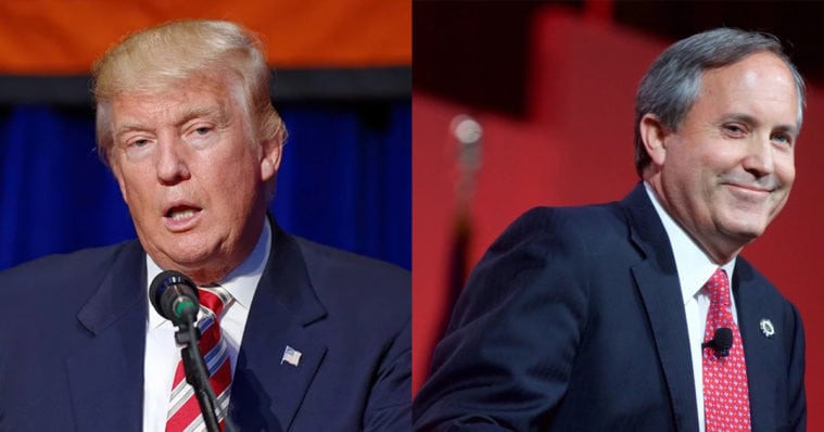 Donald Trump, Attorney General Ken Paxton