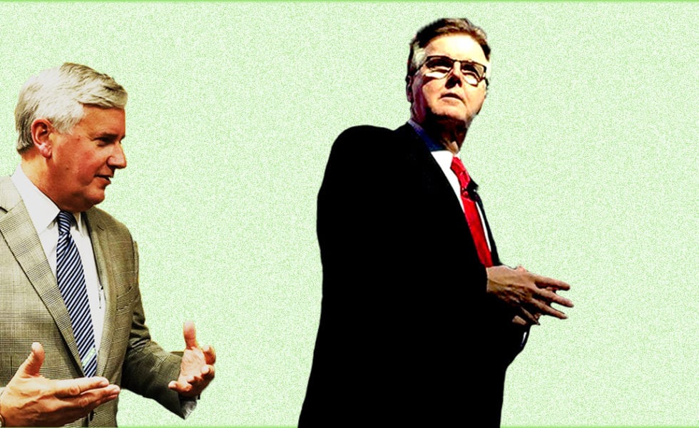 Mike Collier, Lieutenant Governor Dan Patrick