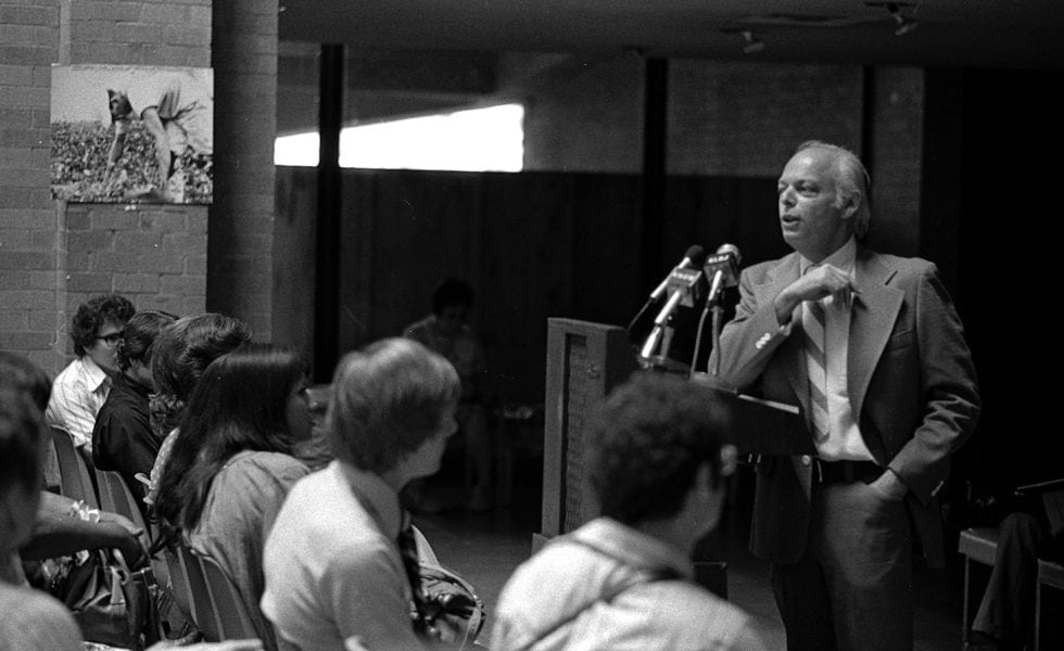 State Senator Babe Schwartz in 1976.