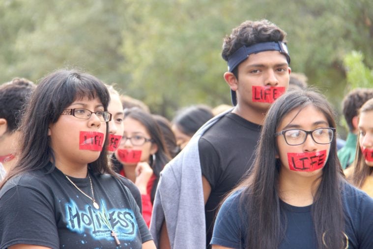 The Texas Rally for Life at the Capitol in January 2018.