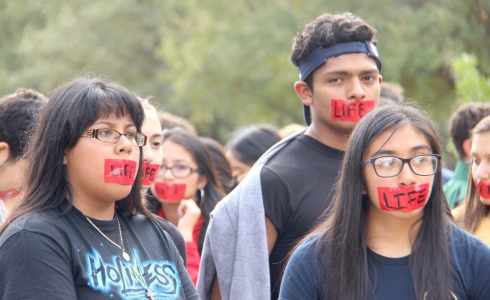 The Texas Rally for Life at the Capitol in January 2018.