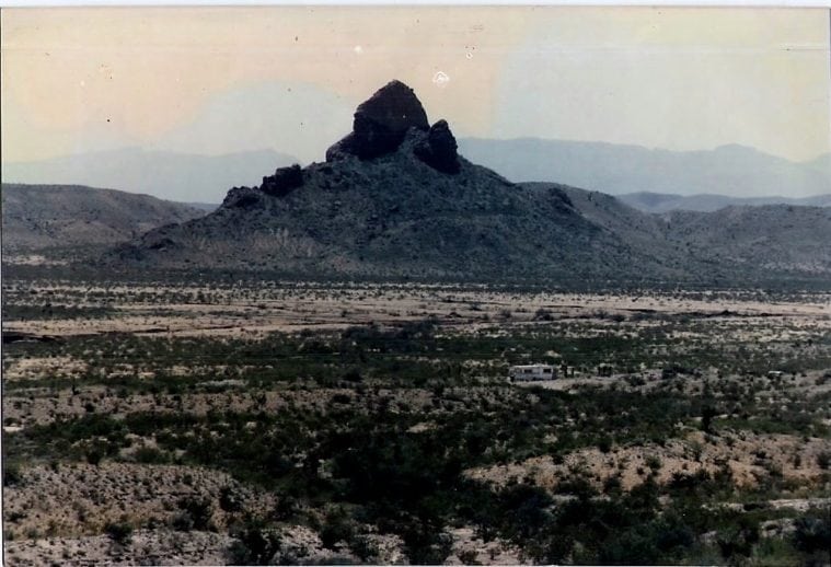 Needle Peak in Presidio County.