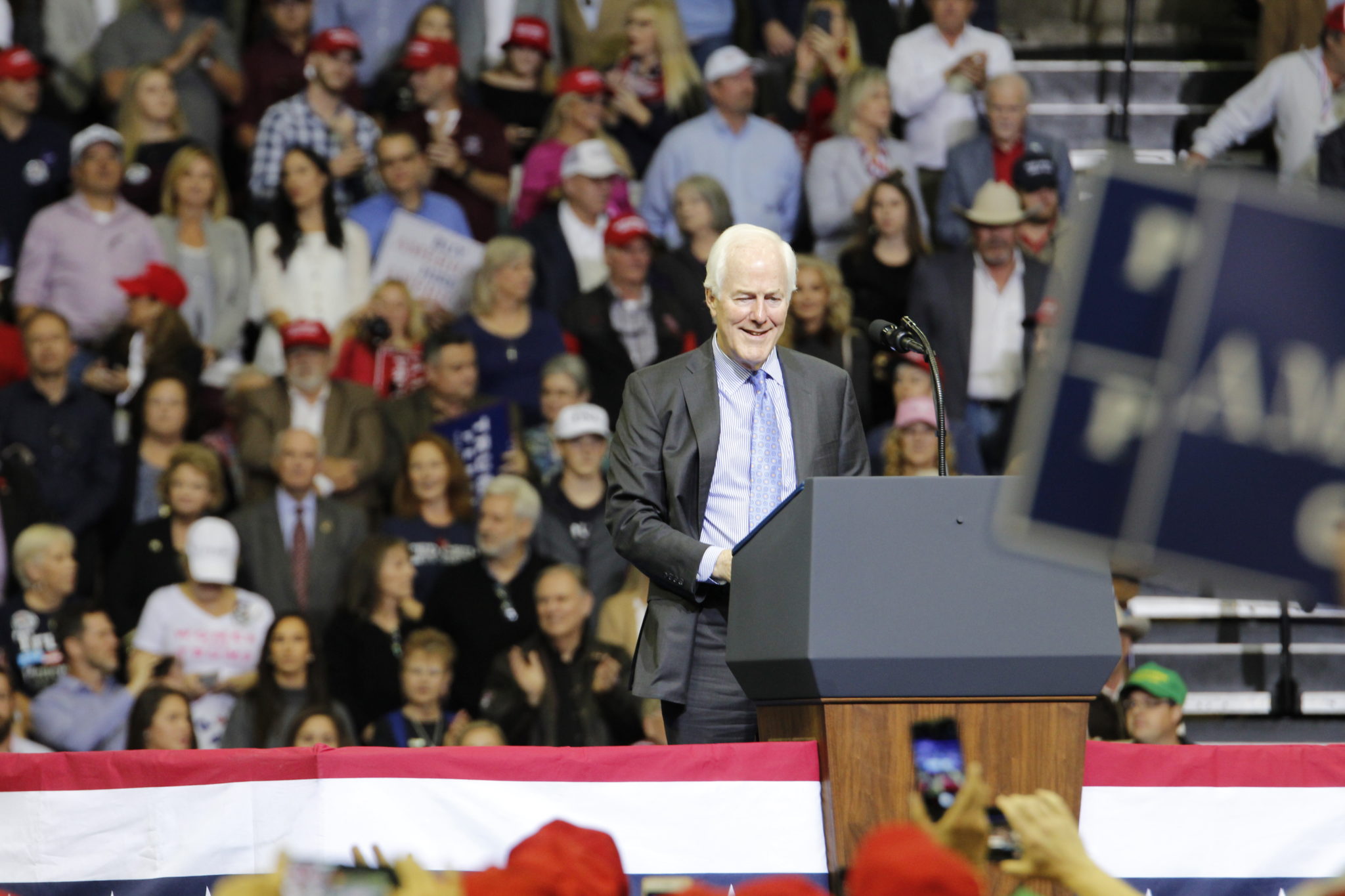 Trump Houston Cornyn