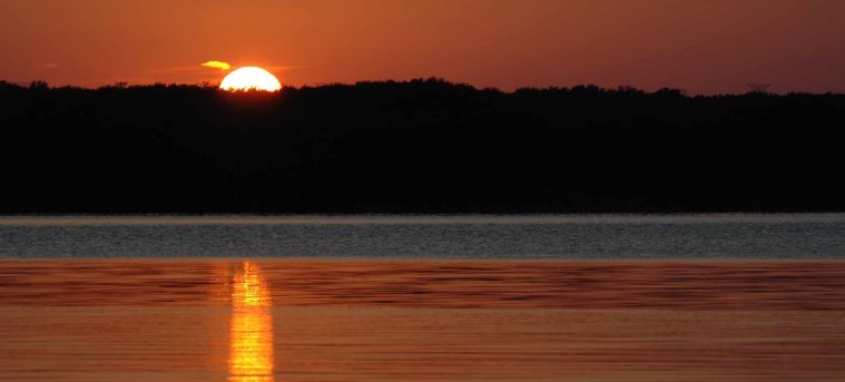 Fairfield Lake — along with the rest of the 1,460-acre state park — has an uncertain future.
