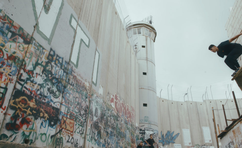 Hamzeh Salameh of the Jerusalem Parkour Team