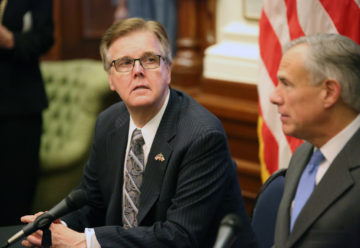 dan patrick, greg abbott, sales tax, texas legislature