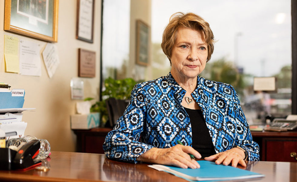 Carol Everett is suing the federal government to assure that her new group, Vida Nuova, will be eligible for Title X funding.