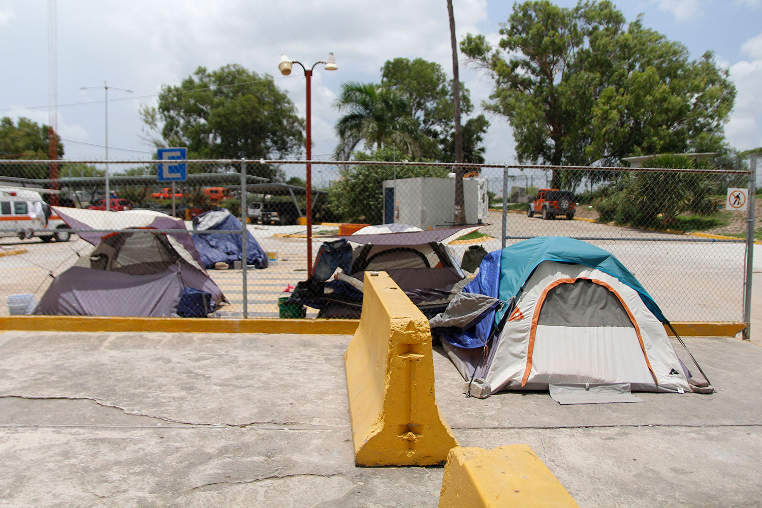 Some refugees have been stranded in Matamoros for as long as three months.