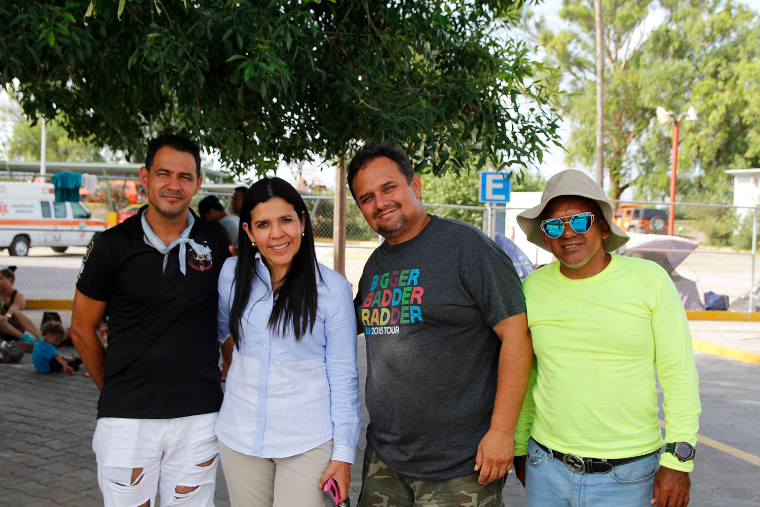 Gladys Cañas (second right) launched the Matamoros chapter of Ayudándoles a Triunfar (Helping People Succeed) in 2011.