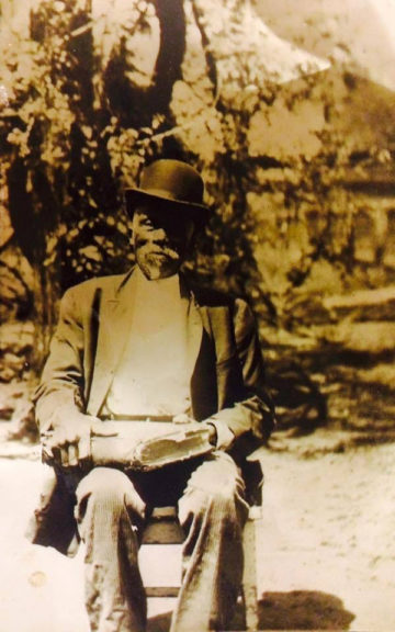 Archival photo: Jack Holley, Constance Hollie-Jawaid's great-great-grandfather, survived the violence in Slocum and fled with his family.
