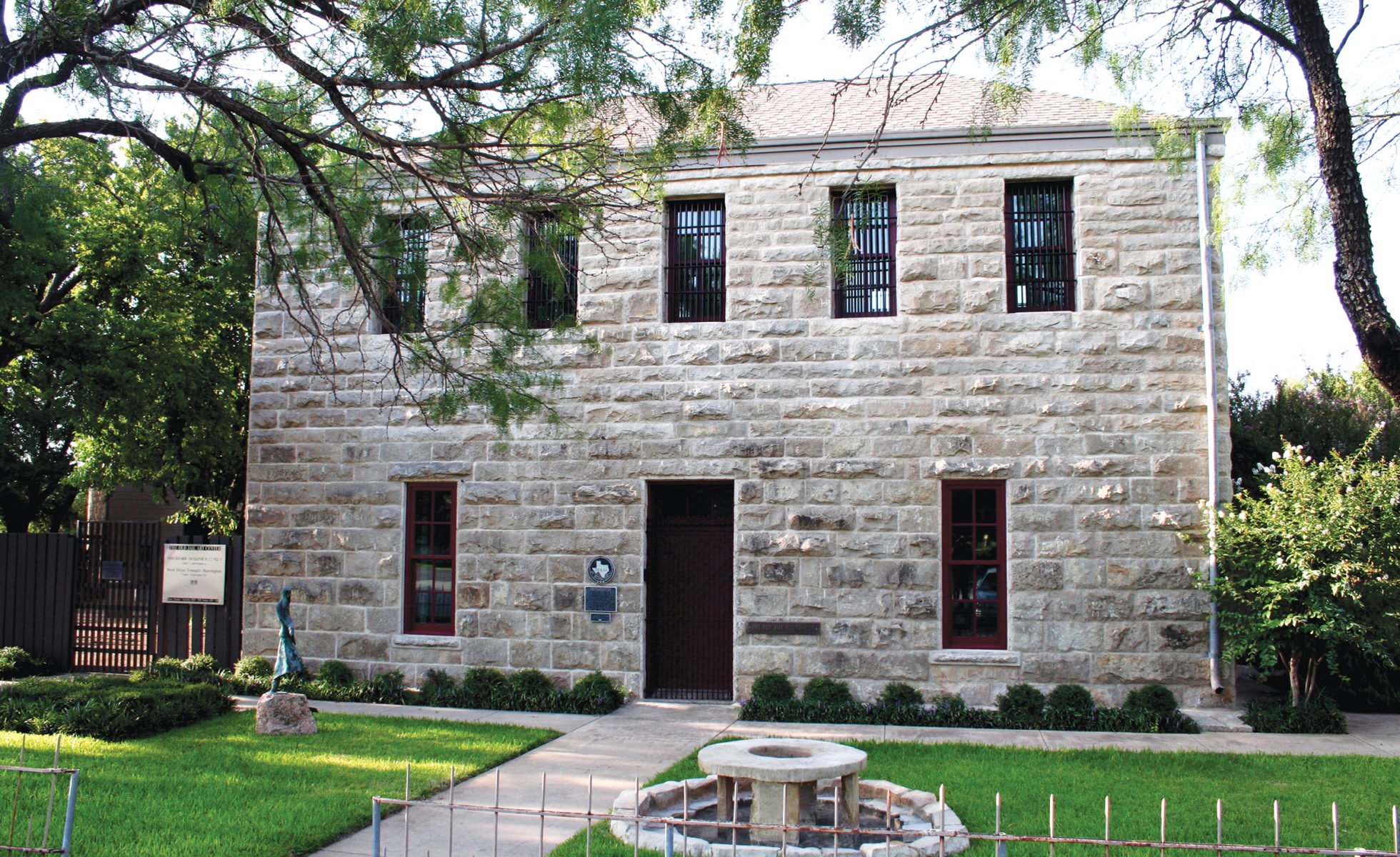 The museum's exterior looks much as it did in 1878, down to the bars on the windows.