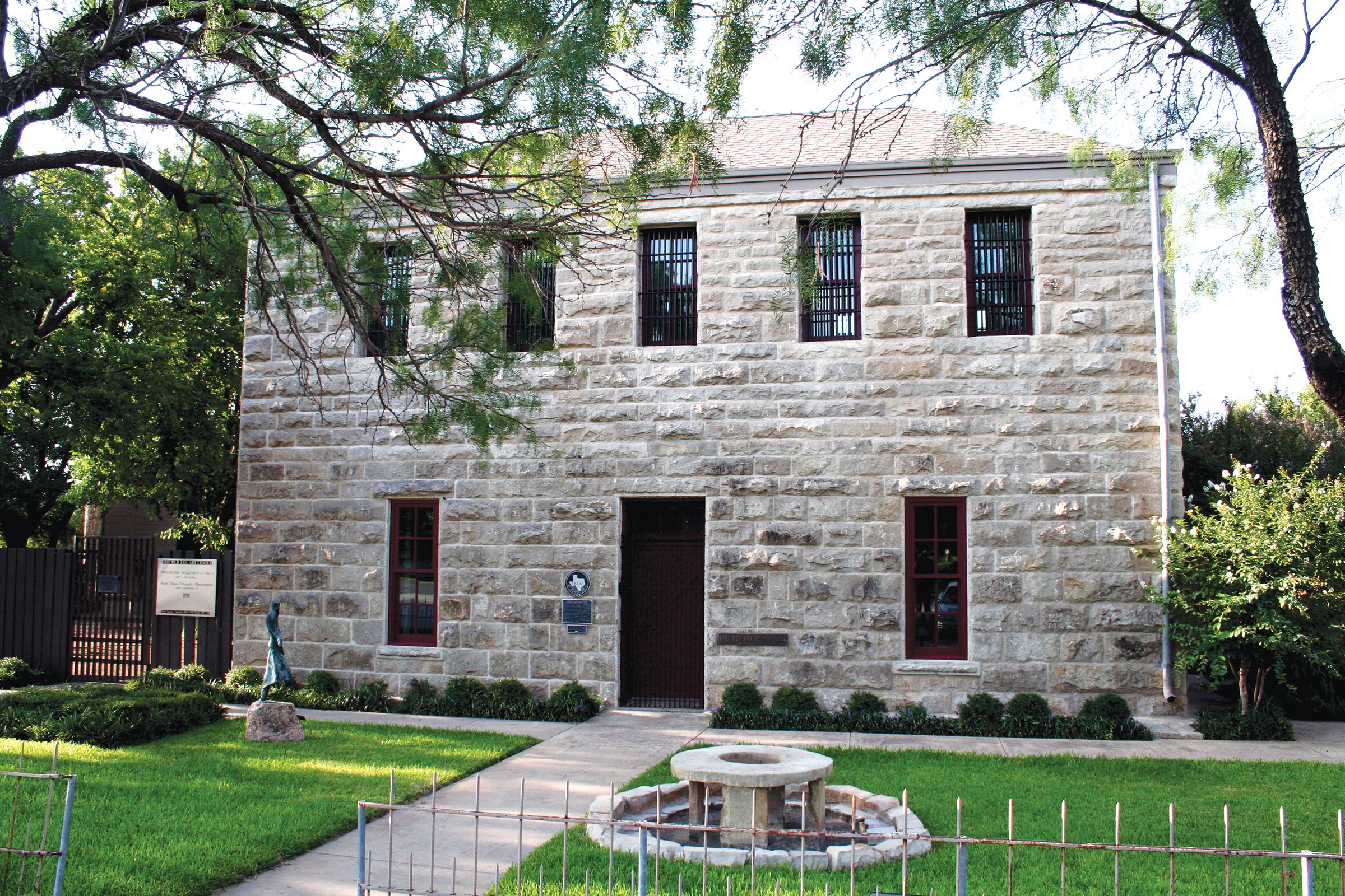 The museum's exterior looks much as it did in 1878, down to the bars on the windows.