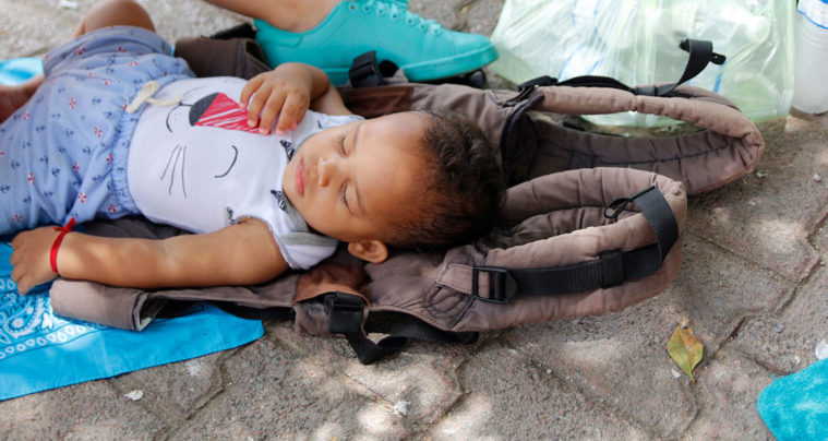 Flavio, 8 months old, from Cuba. Since metering began last year, critics have said the policy baselessly punishes those who seek asylum in the most legal and orderly of ways: requesting protection from customs agents at designated ports of entry.