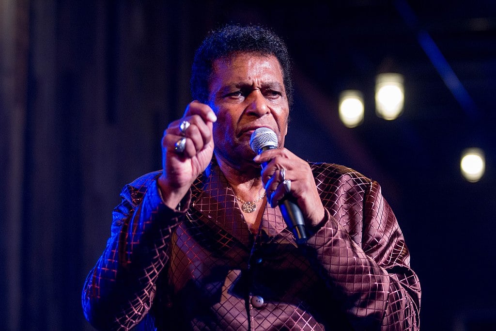 Country music singer. Charley Pride