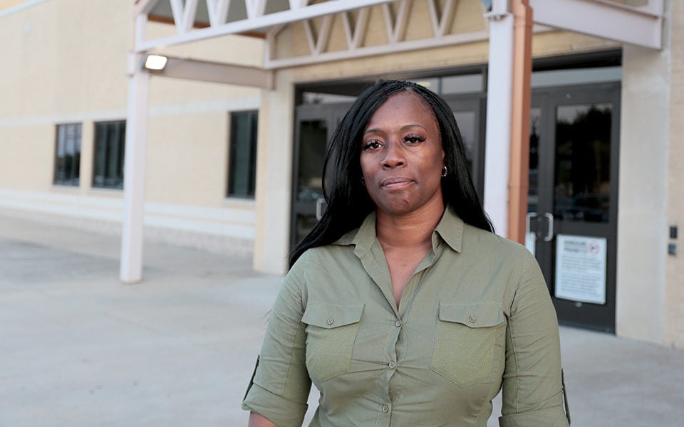 Crystal Mason attends Friendship-West Baptist Church in South Dallas, which has supported her since she was convicted last year and sentenced to 5 years in prison for illegal voting.