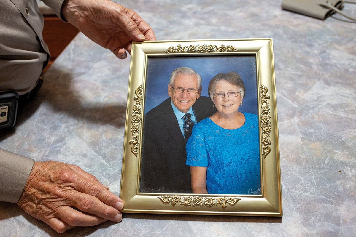 L.D. and Margaret Williamson were married for nearly 60 years before she died in 2015.